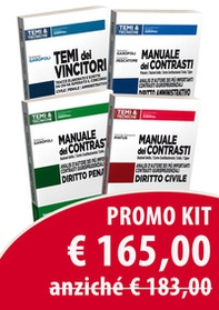 Manuali dei contrasti: Diritto civile-Diritto penale-Diritto amministrativo-Temi dei vincitori. Kit - Librerie.coop
