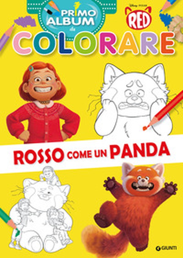 Rosso come un panda. Red. Primo album da colorare - Librerie.coop Rosso come un panda. Red. Primo album da colorare - Librerie.coop