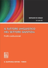 Il fattore linguistico nel settore giustizia - Librerie.coop Il fattore linguistico nel settore giustizia - Librerie.coop