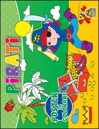 Pirati. Poster da colorare - Librerie.coop
