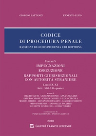 Codice di procedura penale. Rassegna di giurisprudenza e di dottrina - Librerie.coop