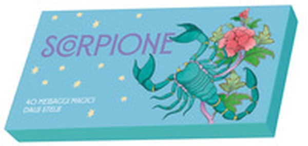 Scorpione. Zodiaco in tasca. 40 messaggi magici dalle stelle - Librerie.coop Scorpione. Zodiaco in tasca. 40 messaggi magici dalle stelle - Librerie.coop