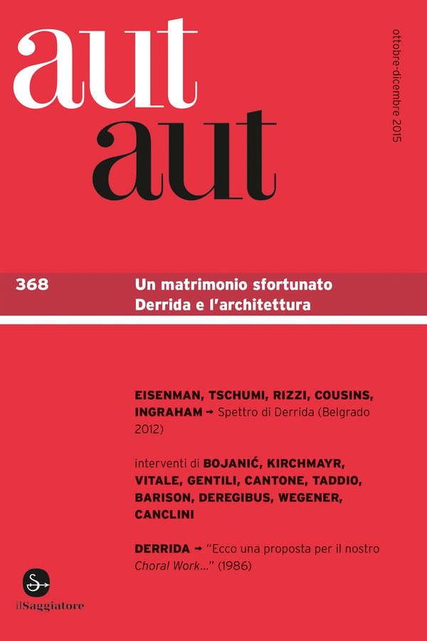 aut aut 368 - Librerie.coop aut aut 368 - Librerie.coop