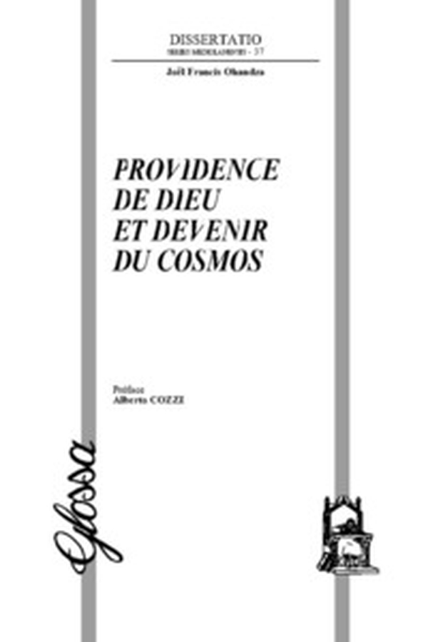 Providence de Dieu et devenir du cosmos - Librerie.coop Providence de Dieu et devenir du cosmos - Librerie.coop