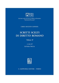 Scritti scelti di diritto romano - Librerie.coop