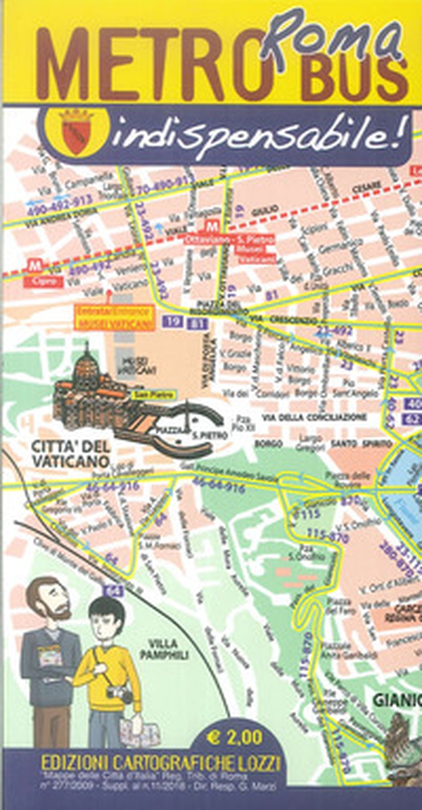 Indispensabile. Mappa Roma - Librerie.coop Indispensabile. Mappa Roma - Librerie.coop