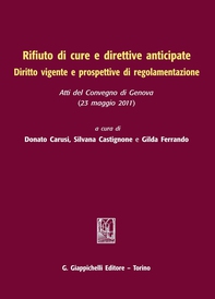 Rifiuto di cure e direttive anticipate - Librerie.coop