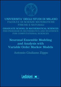 Neuronal ensemble modelling and analysis with variable order Markov models - Librerie.coop