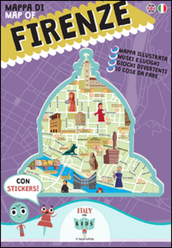 Mappa di Firenze illustrata. Ediz. italiana e inglese - Librerie.coop Mappa di Firenze illustrata. Ediz. italiana e inglese - Librerie.coop