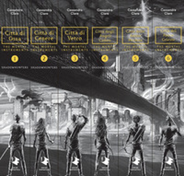 Shadowhunters. The mortal instruments: Città di ossa-Città di cenere-Città di vetro-Città degli angeli caduti-Città delle anime perdute-Città del fuoco celeste - Librerie.coop Shadowhunters. The mortal instruments: Città di ossa-Città di cenere-Città di vetro-Città degli angeli caduti-Città delle anime perdute-Città del fuoco celeste - Librerie.coop