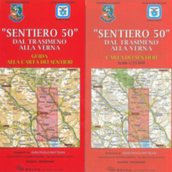 «Sentiero 50». Dal Trasimeno alla Verna. Guida alla carta dei sentieri. Con carta dei sentieri 1:25.000 - Librerie.coop «Sentiero 50». Dal Trasimeno alla Verna. Guida alla carta dei sentieri. Con carta dei sentieri 1:25.000 - Librerie.coop