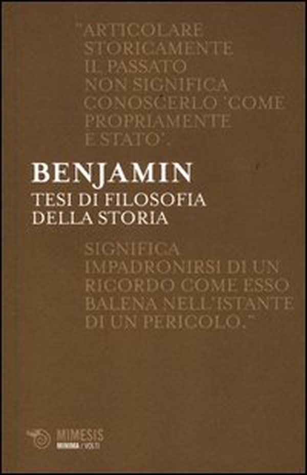 Tesi di filosofia della storia - Librerie.coop Tesi di filosofia della storia - Librerie.coop