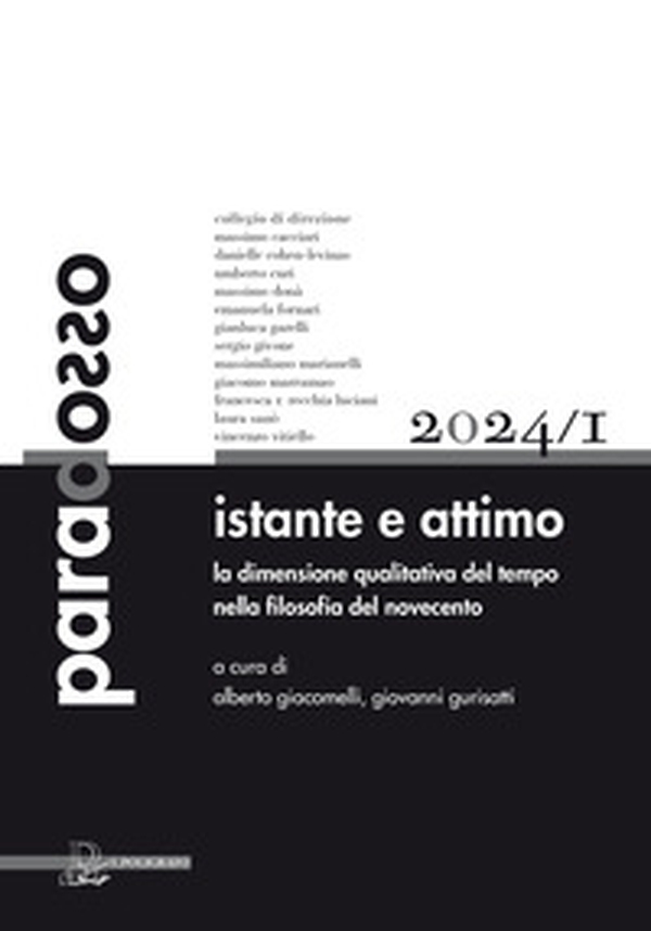 Paradosso. Rivista di filosofia - Vol. 1 - Librerie.coop Paradosso. Rivista di filosofia - Vol. 1 - Librerie.coop