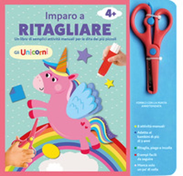 Gli unicorni. Imparo a ritagliare - Librerie.coop Gli unicorni. Imparo a ritagliare - Librerie.coop