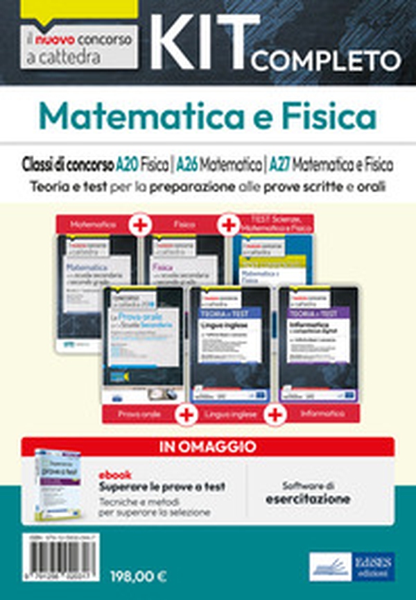 Kit completo matematica e fisica - Librerie.coop Kit completo matematica e fisica - Librerie.coop