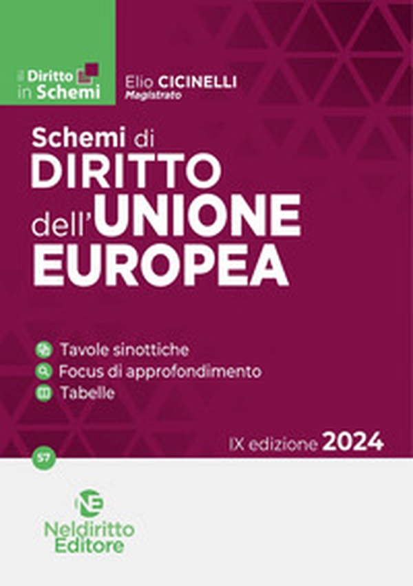 Schemi di diritto dell'Unione Europea - Librerie.coop Schemi di diritto dell'Unione Europea - Librerie.coop
