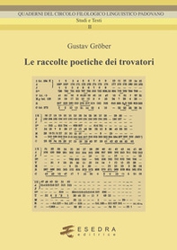 Le raccolte poetiche dei trovatori - Librerie.coop