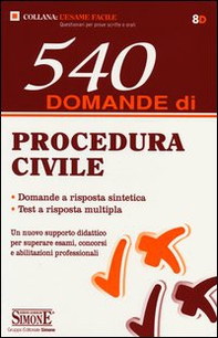 540 domande procedura civile - Librerie.coop