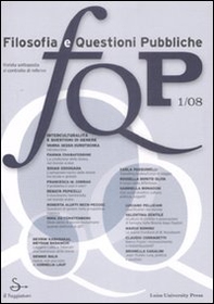 FQP. Filosofia e questioni pubbliche - Vol. 1 - Librerie.coop FQP. Filosofia e questioni pubbliche - Vol. 1 - Librerie.coop