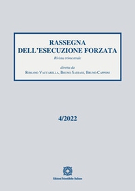 Rassegna dell'esecuzione forzata - Vol. 4 - Librerie.coop