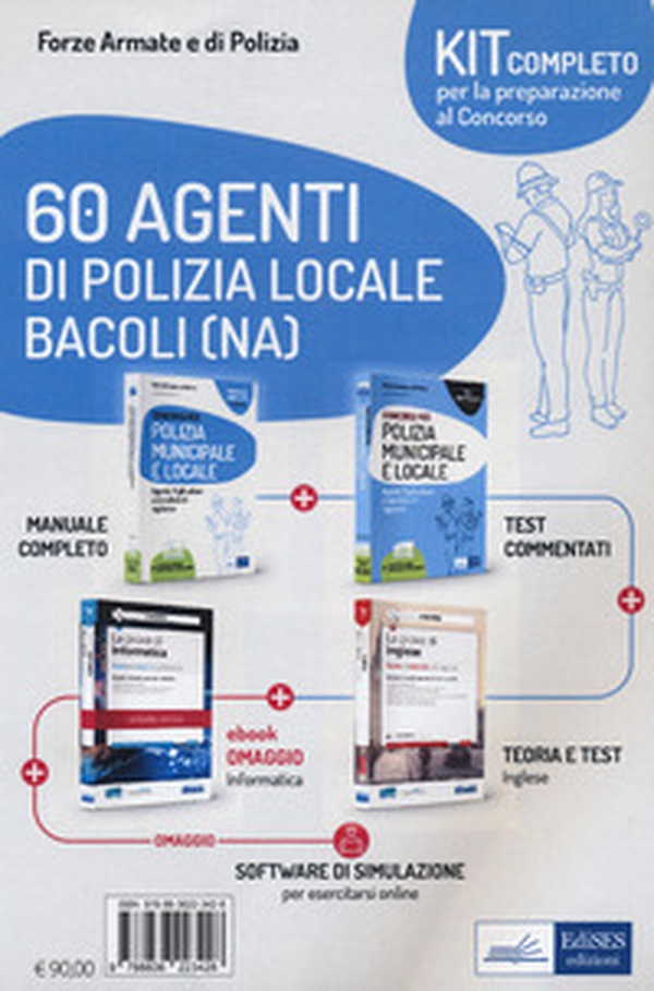 Kit concorso 60 agenti di Polizia Locale Bacoli (Napoli) - Librerie.coop Kit concorso 60 agenti di Polizia Locale Bacoli (Napoli) - Librerie.coop