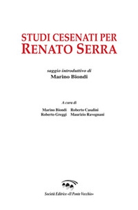 Studi cesenati per Renato Serra - Librerie.coop Studi cesenati per Renato Serra - Librerie.coop
