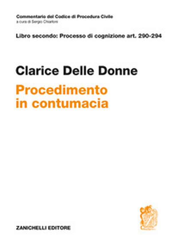 Art. 290-294. Contumacia - Librerie.coop Art. 290-294. Contumacia - Librerie.coop