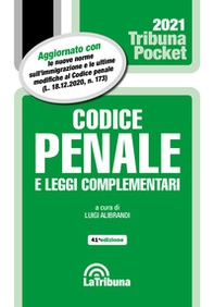 Codice penale e leggi complementari 2021 - Librerie.coop