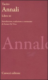 Annali. Libro XI - Librerie.coop