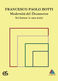 Modernità del Decameron. Sei letture (e una nota) - Librerie.coop Modernità del Decameron. Sei letture (e una nota) - Librerie.coop