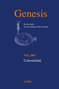 Genesis. Rivista della Società italiana delle storiche (2007) Vol. 6/2 - Librerie.coop Genesis. Rivista della Società italiana delle storiche (2007) Vol. 6/2 - Librerie.coop