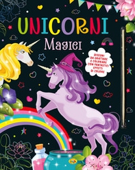 Unicorni magici. Disegni da grattare e colorare - Librerie.coop