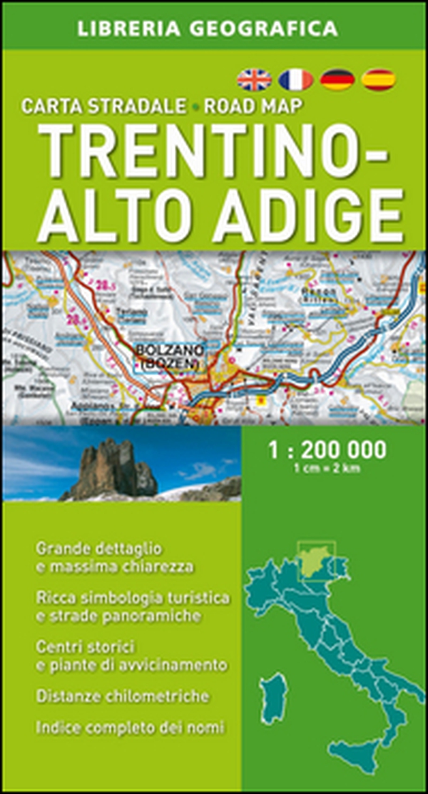 Trentino Alto Adige 1:200.000 - Librerie.coop Trentino Alto Adige 1:200.000 - Librerie.coop