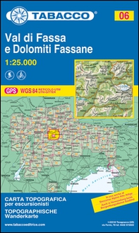 Val di Fassa. Dolomiti fassane 1:25.000 - Librerie.coop