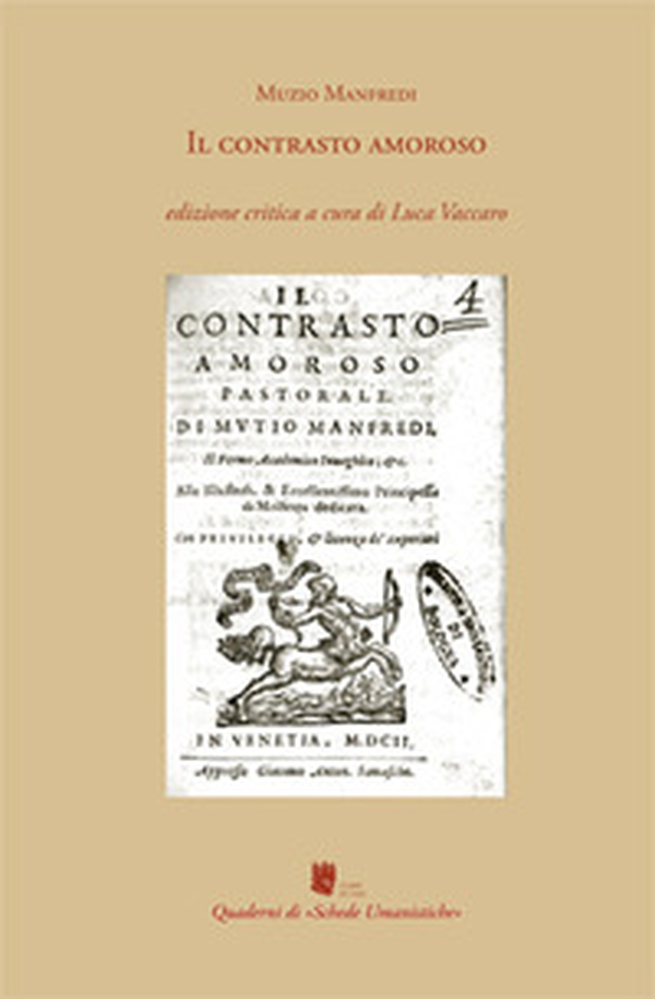Contrasto amoroso di Muzio Manfredi - Librerie.coop