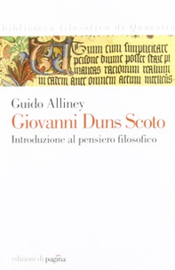 Giovanni Duns Scoto - Librerie.coop Giovanni Duns Scoto - Librerie.coop