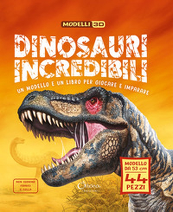 Dinosauri incredibili. Modelli 3D. Libri per imparare - Librerie.coop Dinosauri incredibili. Modelli 3D. Libri per imparare - Librerie.coop