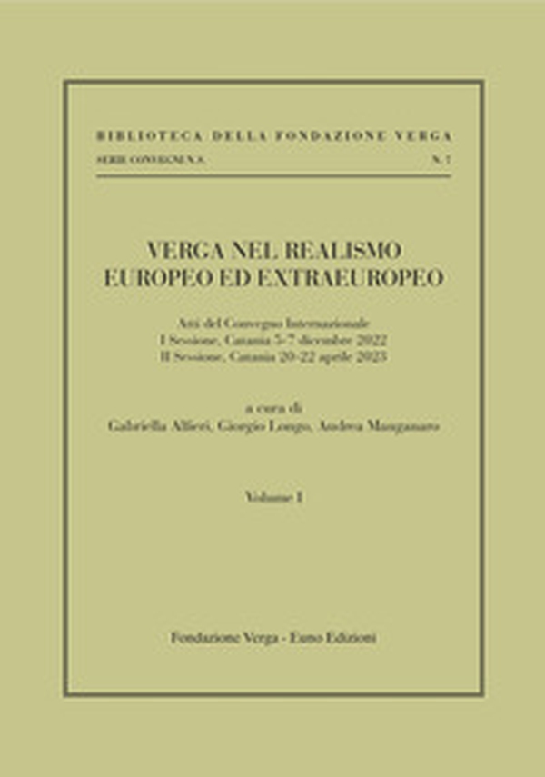 Verga nel realismo europeo ed extraeuropeo - Librerie.coop Verga nel realismo europeo ed extraeuropeo - Librerie.coop