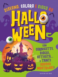 Disegno, coloro e gioco ad Halloween. Con cornicette, giochi, attività e tanti... adesivi mostruosi! - Librerie.coop