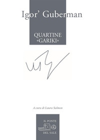 Quartine «gariki» (1994-1997). Testo russo a fronte - Librerie.coop