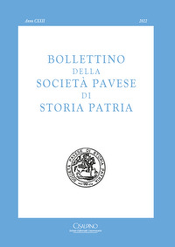 Bollettino della società pavese di storia patria - Vol. 122 - Librerie.coop Bollettino della società pavese di storia patria - Vol. 122 - Librerie.coop