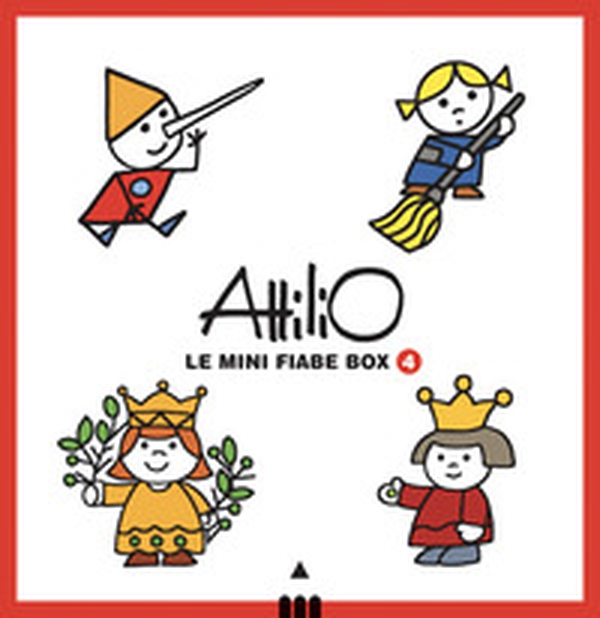 Attilio. Le mini fiabe box 4 (rosso) - Librerie.coop Attilio. Le mini fiabe box 4 (rosso) - Librerie.coop