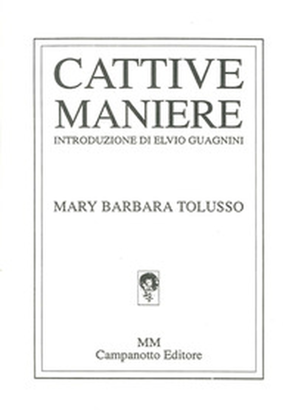 Cattive maniere - Librerie.coop Cattive maniere - Librerie.coop