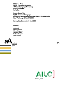 EVALITA Proceedings of the Eighth Evaluation Campaign of Natural Language Processing and Speech Tools for Italian Final Workshop - Librerie.coop