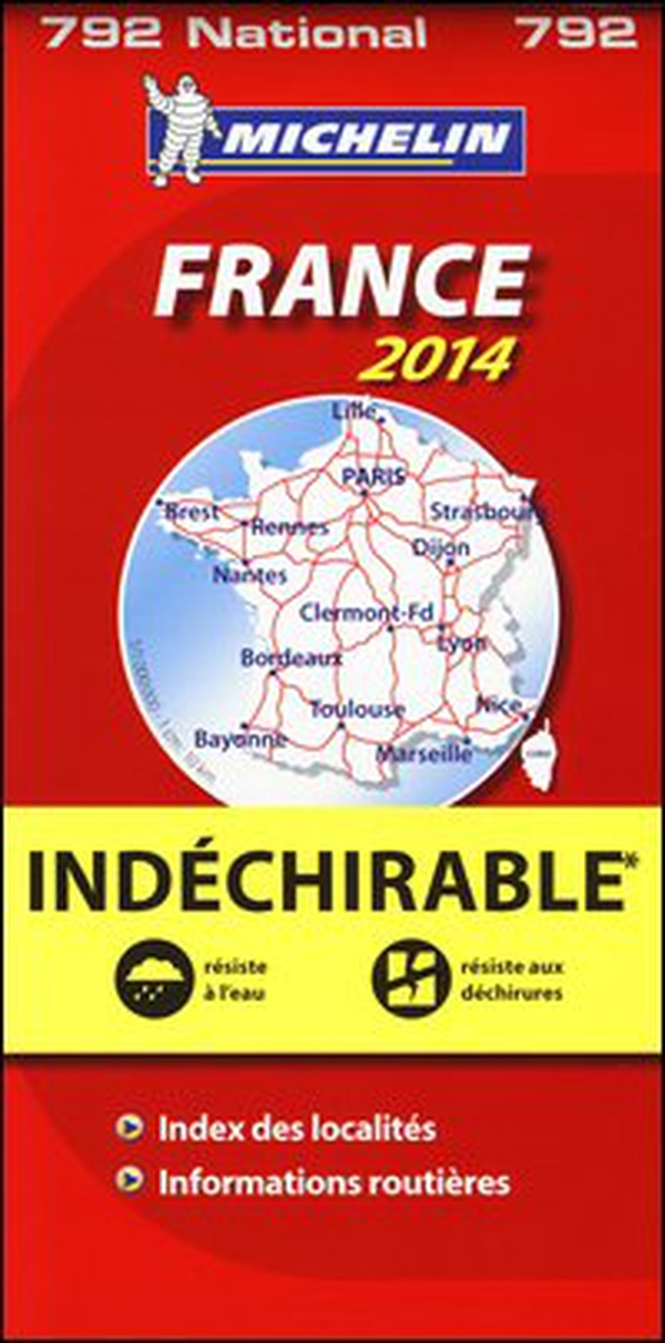 France 2014 1:1.000.000. Indéchirable - Librerie.coop France 2014 1:1.000.000. Indéchirable - Librerie.coop
