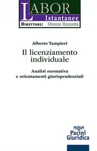 Il licenziamento individuale. Analisi normativa e orientamenti giurisprudenziali - Librerie.coop