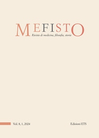 Mefisto. Rivista di medicina, filosofia, storia - Vol. 8\1 - Librerie.coop