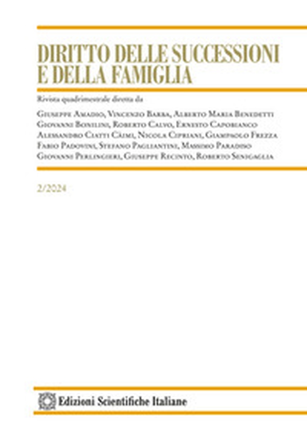Diritto delle successioni e della famiglia - Vol. 2 - Librerie.coop Diritto delle successioni e della famiglia - Vol. 2 - Librerie.coop