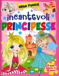 Incantevoli principesse. Mega puzzle - Librerie.coop