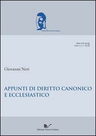 Appunti di diritto canonico ed ecclesiastico - Librerie.coop